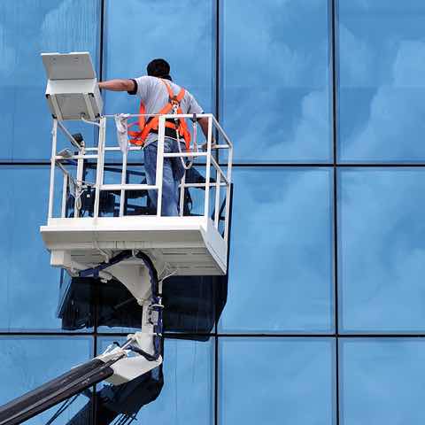 High Rise Window Cleaning in Raleigh
